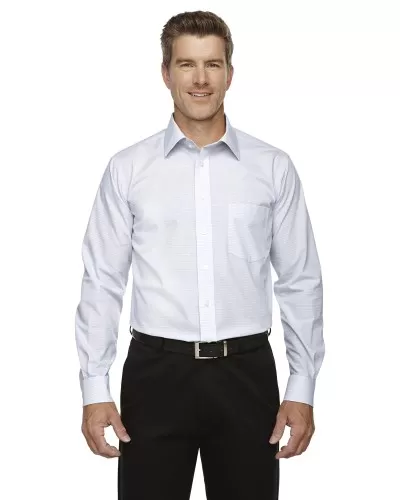 Devon & Jones DG510 Men's Crown Collection™ Micro Tattersall