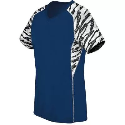 High 5 Five 372333 Girls Printed Evolution Short Sleeve
