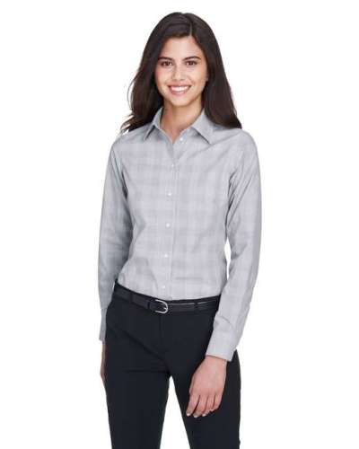 Devon & Jones DG520W Ladies' Crown Collection™ Glen Plaid