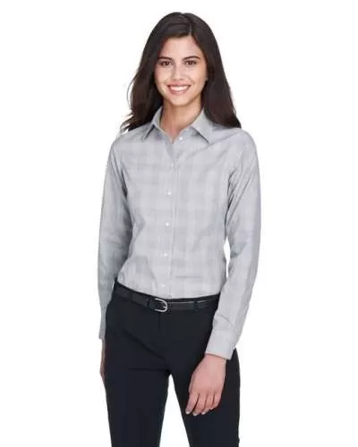Devon & Jones DG520W Ladies' Crown Collection™ Glen Plaid