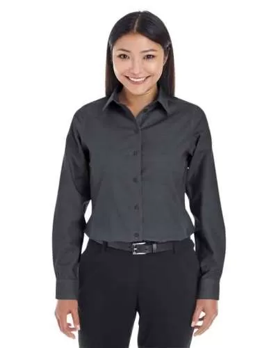 Devon & Jones DG532W Ladies' Crown Collection™ Royal Dobby Shirt