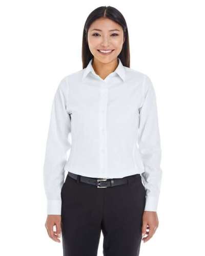 Devon & Jones DG532W Ladies' Crown Collection™ Royal Dobby Shirt