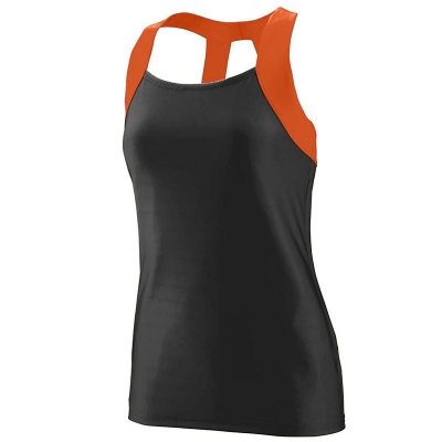 Augusta Sportswear 1209-C Girls Jazzy Open Back Tank