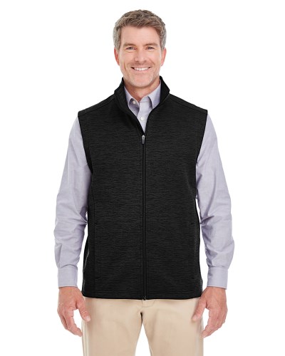 Devon & Jones DG797 Men's Newbury Mélange Fleece Vest