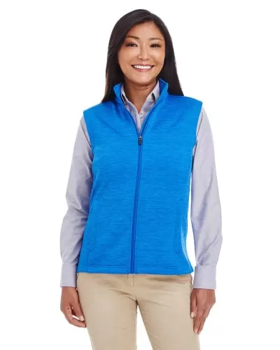 Devon & Jones DG797W Ladies' Newbury Mélange Fleece Vest