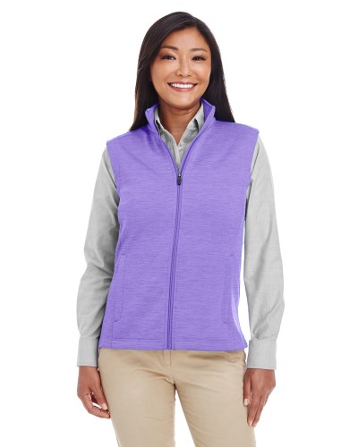 Devon & Jones DG797W Ladies' Newbury Mélange Fleece Vest
