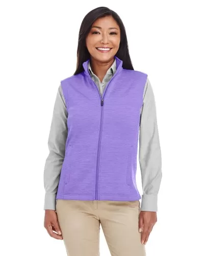 Devon & Jones DG797W Ladies' Newbury Mélange Fleece Vest