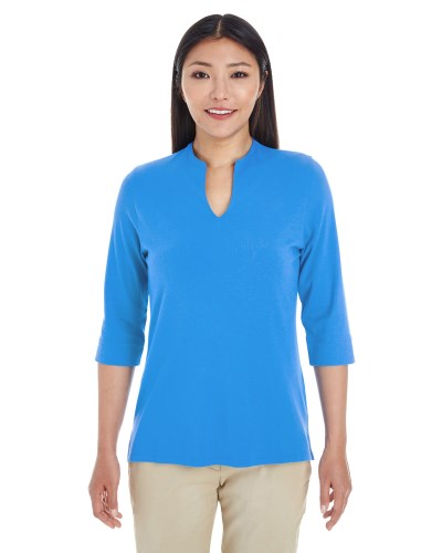 Devon & Jones DP188W Ladies' Perfect Fit™ Tailored Open Neckline Top