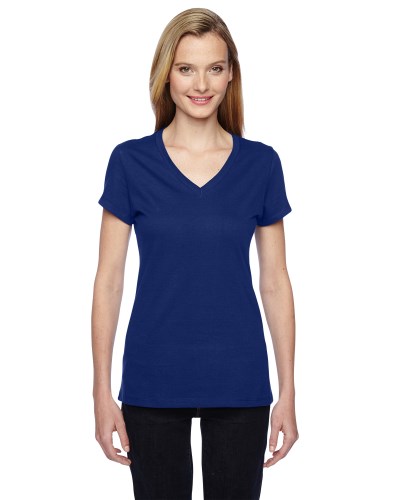 Fruit of the Loom SFJVR Ladies' 4.7 oz. Sofspun® Jersey Junior V-Neck T-Shirt
