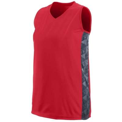Augusta Sportswear 1722-C Ladies Fast Break Racerback Jersey