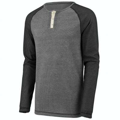 Augusta Sportswear 2150-C Linear Fusion Long Sleeve Henley
