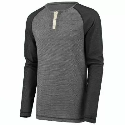 Augusta Sportswear 2150-C Linear Fusion Long Sleeve Henley