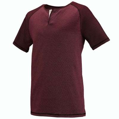 Augusta Sportswear 2152-C Linear Fusion Short Sleeve Henley