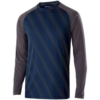 Holloway 222211-C Youth Long Sleeve Torpedo Shirt
