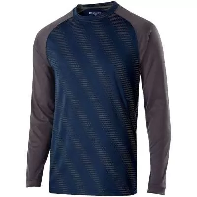 Holloway 222211-C Youth Long Sleeve Torpedo Shirt