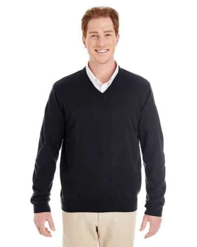 Harriton M420 Men's Pilbloc™ V-Neck Sweater