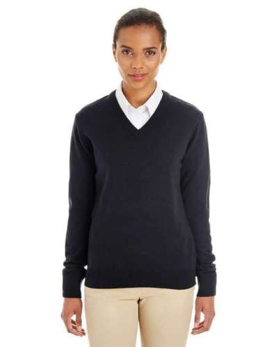 Harriton M420W Ladies' Pilbloc™ V-Neck Sweater