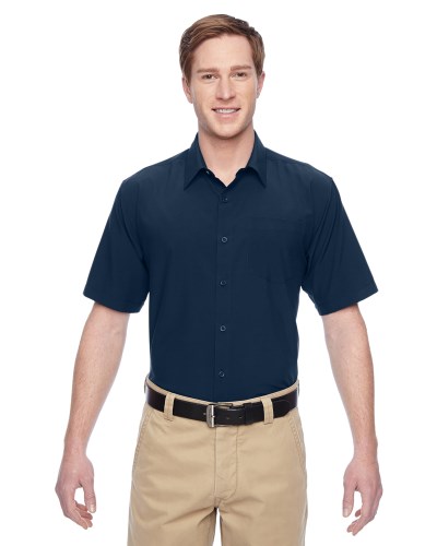 Harriton M610S Men's Paradise Short-Sleeve Performance Shirt