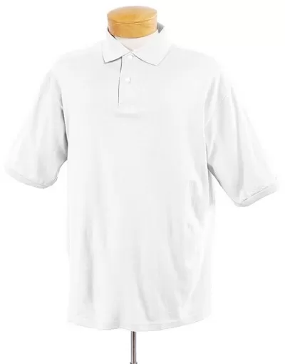Jerzees 437YL Youth 5.6 oz. SpotShield™ Long Sleeve Jersey Polo