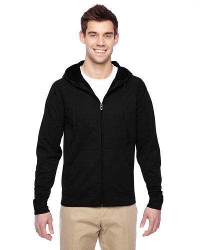 Jerzees PF93MR Adult 6 oz. DRI-POWER® SPORT Full-Zip Hooded Sweatshirt