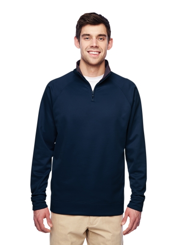 Jerzees PF95MR Adult 6 oz. DRI-POWER® SPORT Quarter-Zip Cadet Collar Sweatshirt