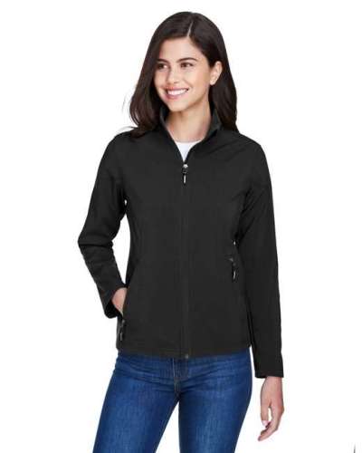 Ash City - Core 365 78184 Ladies' Cruise Two-Layer Fleece Bonded Soft Shell Jacket