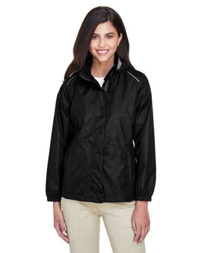 Ash City - Core 365 78185 Ladies' Climate Seam-Sealed Lightweight Variegated Ripstop Jacket