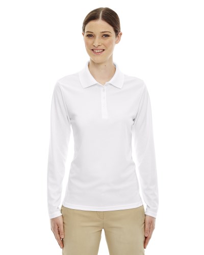 Ash City - Core 365 78192 Ladies' Pinnacle Performance Long-Sleeve Piqué Polo