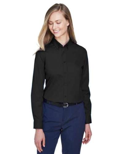Ash City - Core 365 78193 Ladies' Operate Long-Sleeve Twill Shirt
