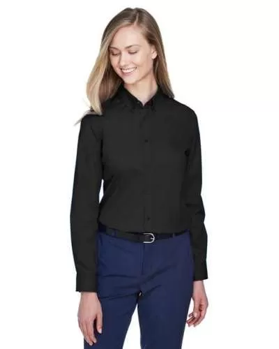 Ash City - Core 365 78193 Ladies' Operate Long-Sleeve Twill Shirt