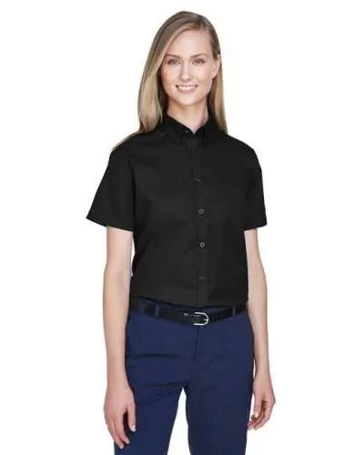 Ash City - Core 365 78194 Ladies' Optimum Short-Sleeve Twill Shirt