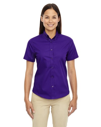 Ash City - Core 365 78194 Ladies' Optimum Short-Sleeve Twill Shirt