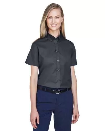 Ash City - Core 365 78194 Ladies' Optimum Short-Sleeve Twill Shirt