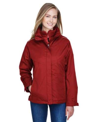 Ash City - Core 365 78205 Ladies' Region 3-in-1 Jacket with Fleece Liner