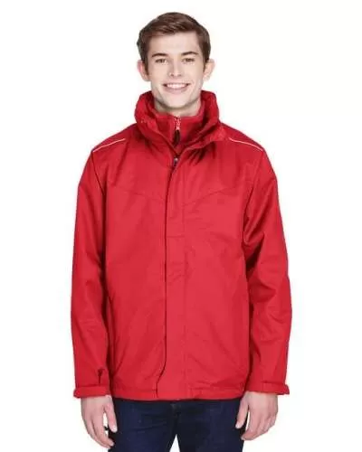 Ash City - Core 365 88205 Men's Region 3-in-1 Jacket with Fleece Liner