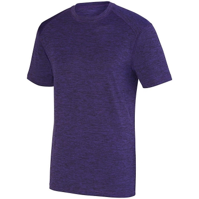 Augusta Sportswear 2951-C Youth Intensify Black Heather Training Tee