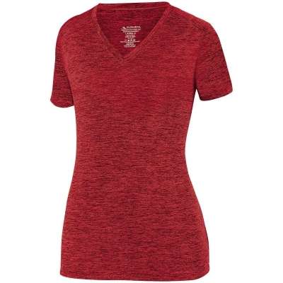 Augusta Sportswear 2952-C Ladies Intensify Black Heather Training Tee