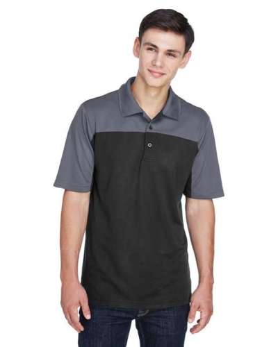 Ash City - Core 365 CE101 Men's Balance Colorblock Performance Piqué Polo