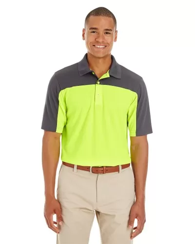 Ash City - Core 365 CE101 Men's Balance Colorblock Performance Piqué Polo