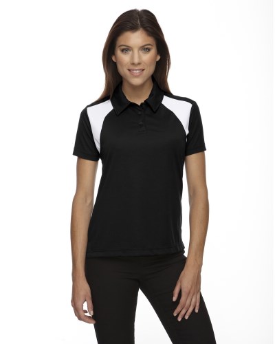 Ash City - Extreme 75066 Ladies' Eperformance™ Colorblock Textured Polo