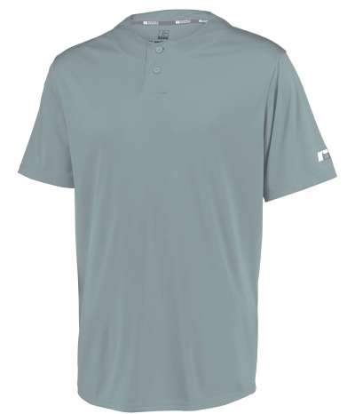 Russell Athletic 3R7X2M Performance Two-Button Solid Jersey