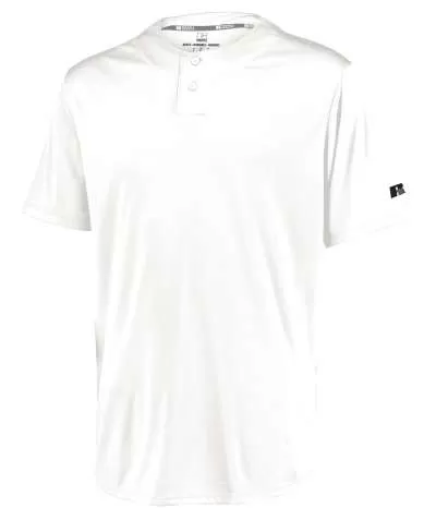 Russell Athletic 3R7X2M Performance Two-Button Solid Jersey
