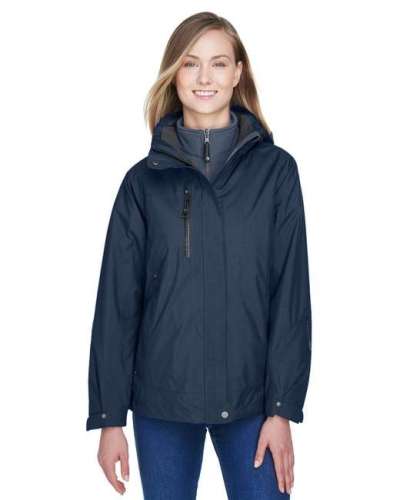 Ash City - North End 78178 Ladies' Caprice 3-in-1 Jacket with Soft Shell Liner