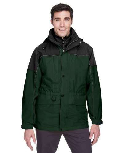 Ash City - North End 88006 Adult 3-in-1 Two-Tone Parka