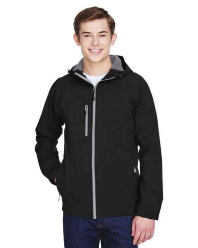 Ash City - North End 88166 Men's Prospect Two-Layer Fleece Bonded Soft Shell Hooded Jacket