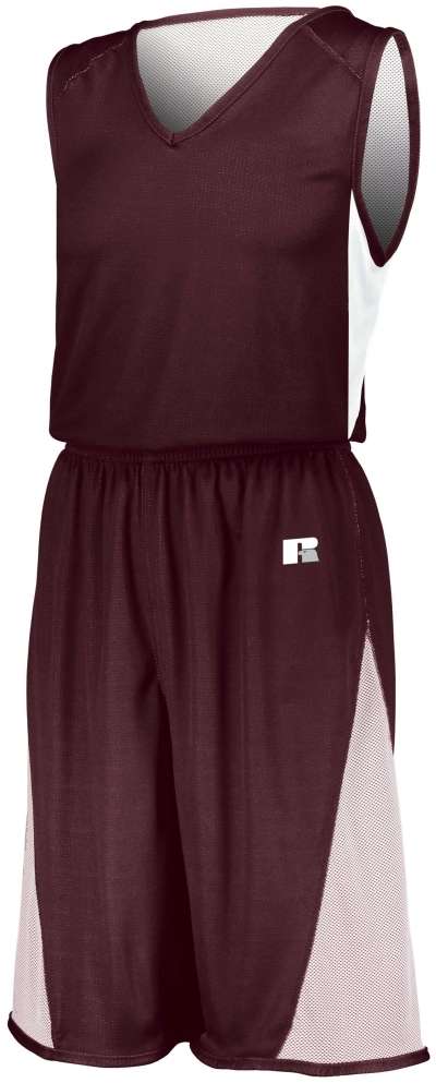Russell Athletic 5R6DLM Undivided Single Ply Reversible Shorts
