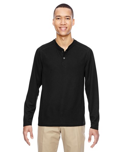 Ash City - North End 88221 Men's Excursion Nomad Performance Waffle Henley