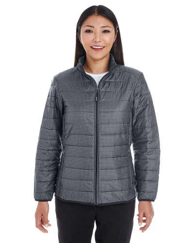 Ash City - North End NE701W Ladies' Portal Interactive Printed Packable Puffer Jacket