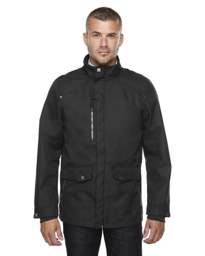 Ash City - North End 88672 Men's Uptown Three-Layer Light Bonded City Textured Soft Shell Jacket