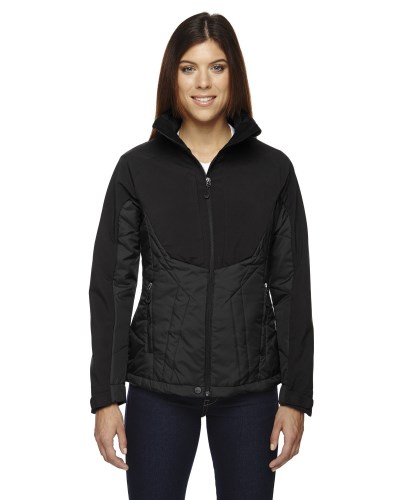 Ash City - North End 78679 Ladies' Innovate Insulated Hybrid Soft Shell Jacket